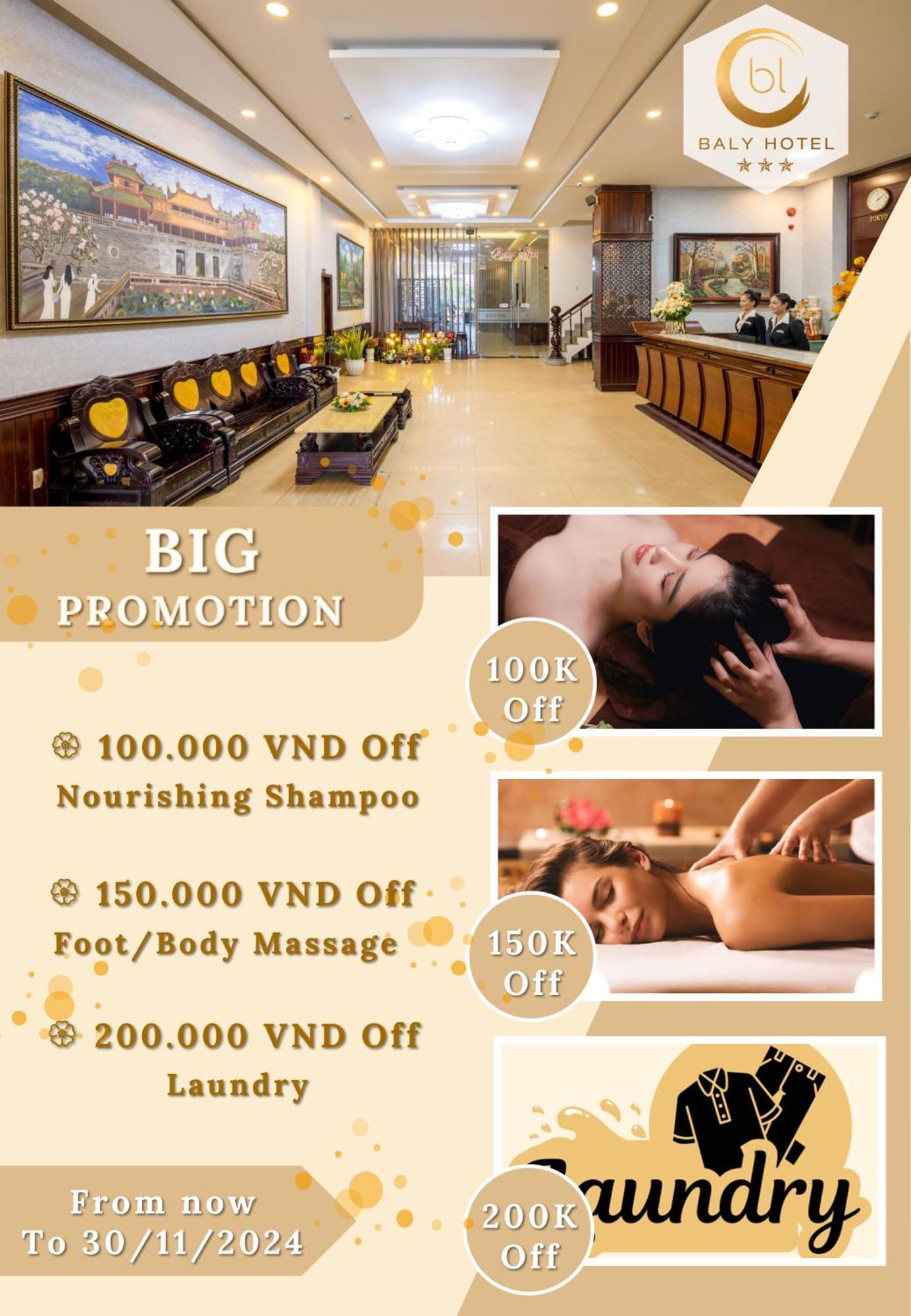 Baly Hotel Hue Exterior photo